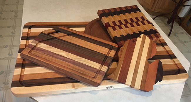 Kessler Woodworking, Paddle Cutting Board